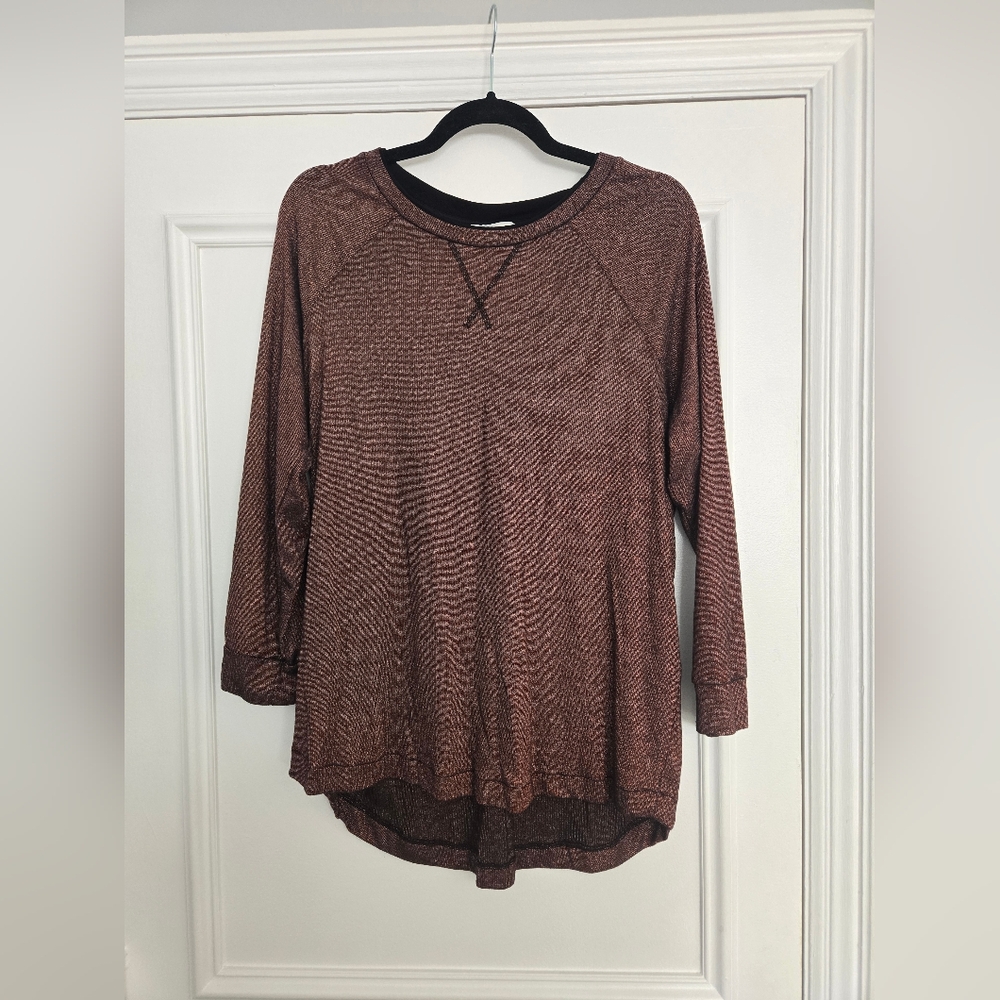 Queen Mum shimmery bronze top